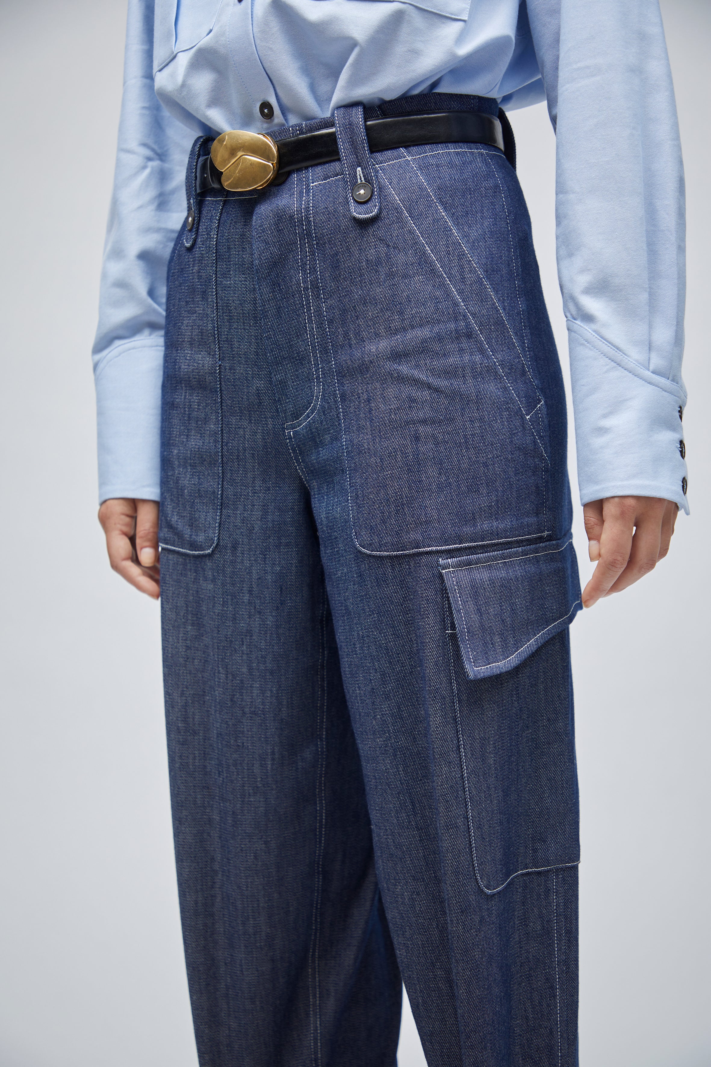 Milo - Black Leather Belt