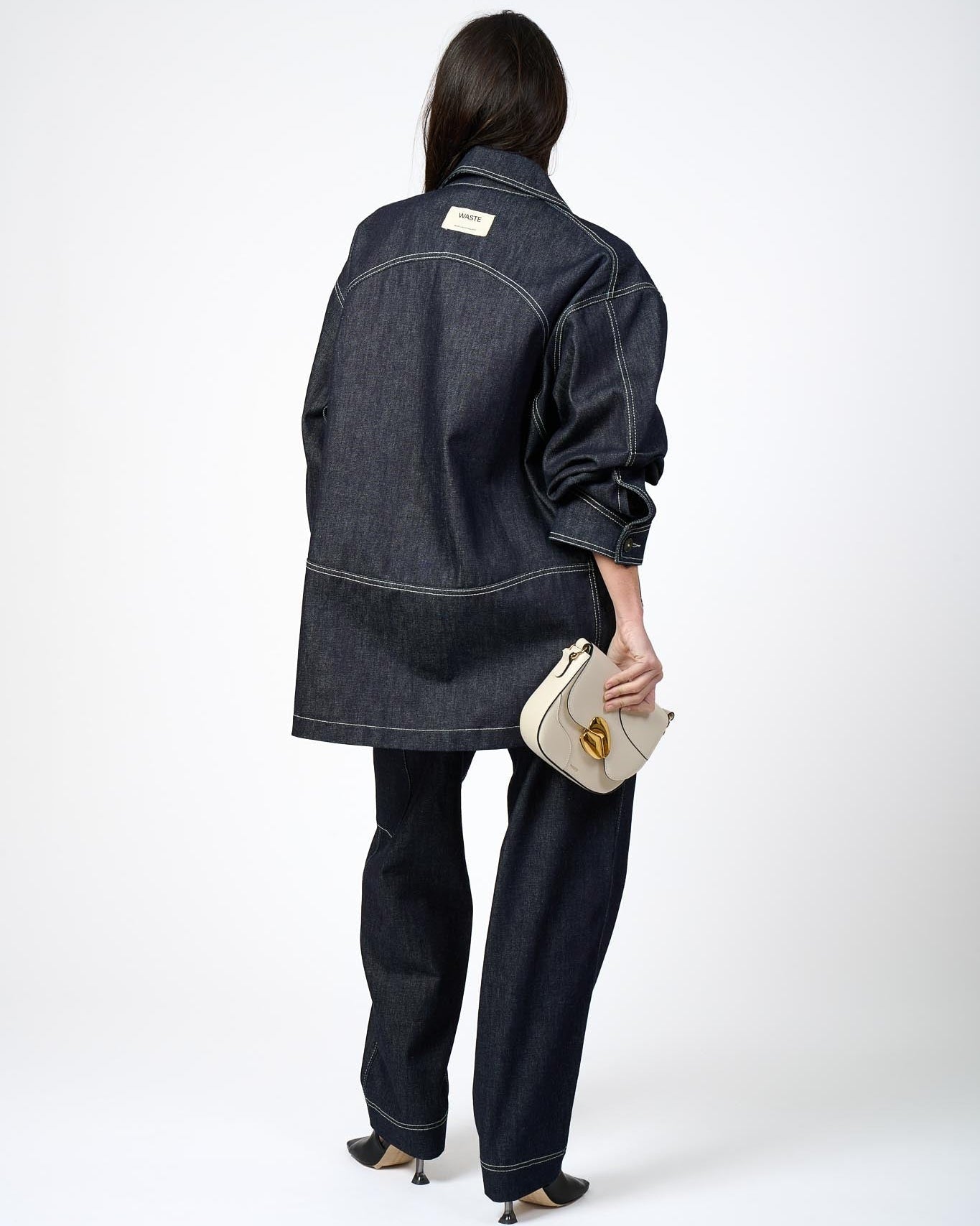 Pascal - Veste Oversize Denim Brut