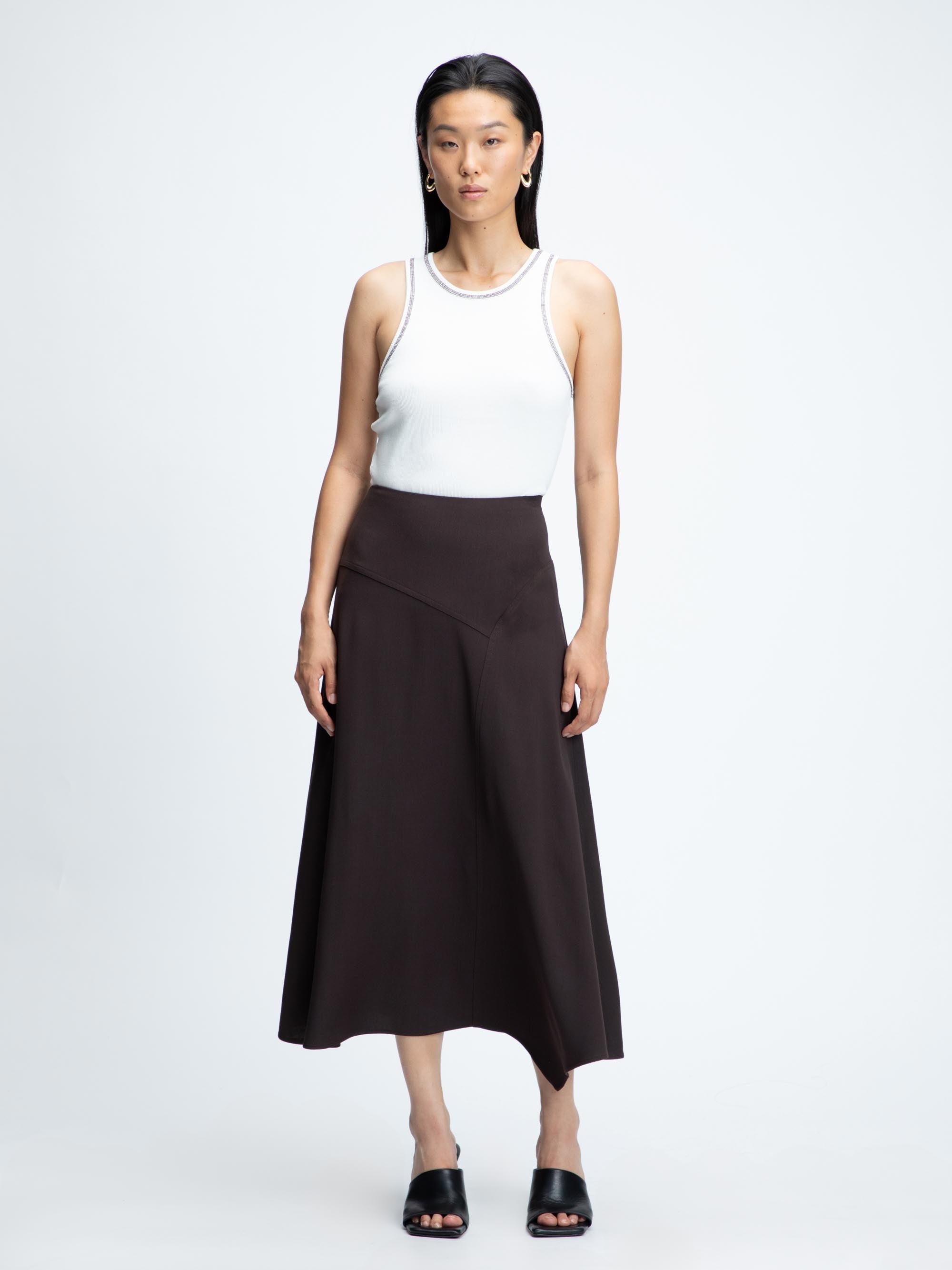 Tribeca - Jupe Chocolat