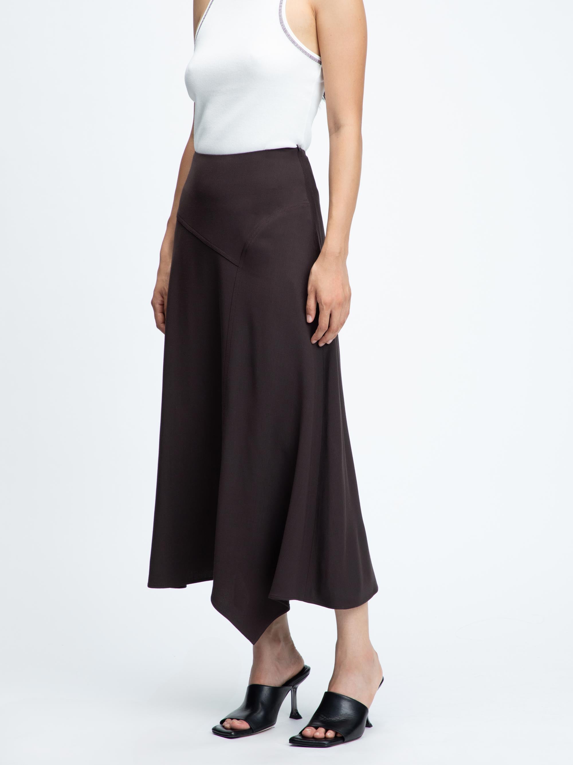 Tribeca - Chocolate Skirt