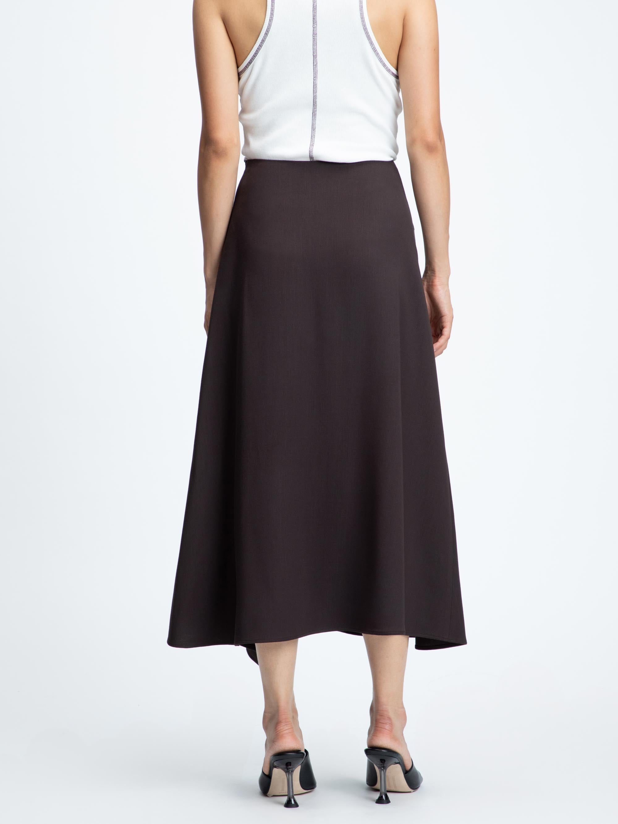 Tribeca - Chocolate Skirt