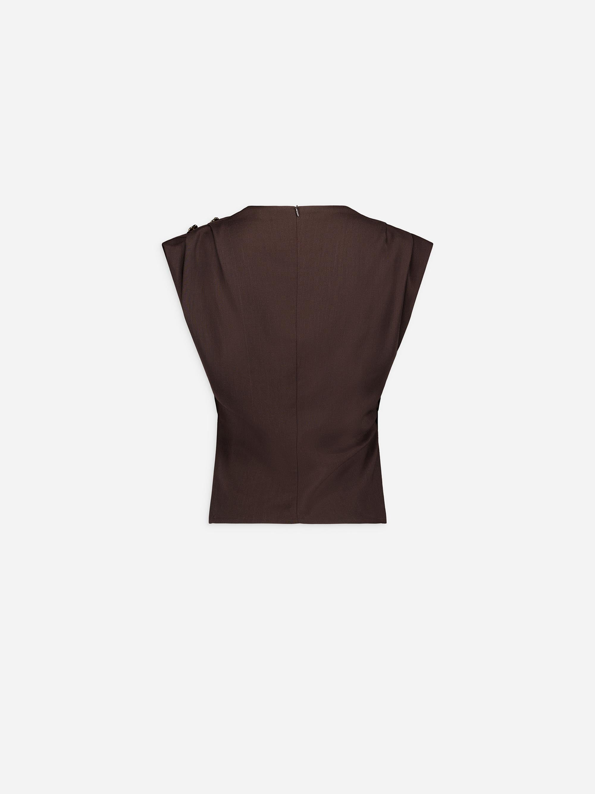 Michigan - Chocolate Blouse