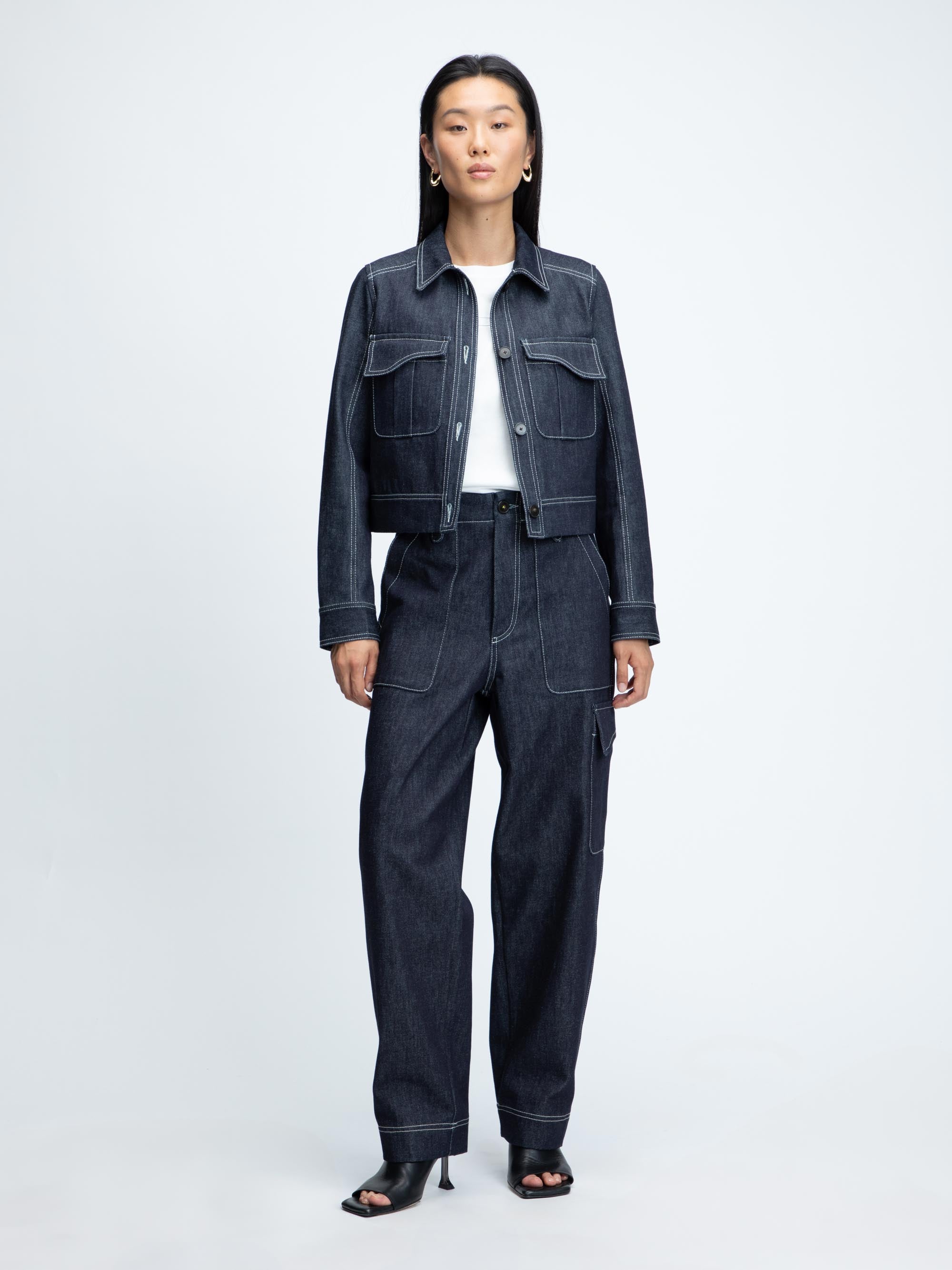 Joe - Veste en Denim Brut