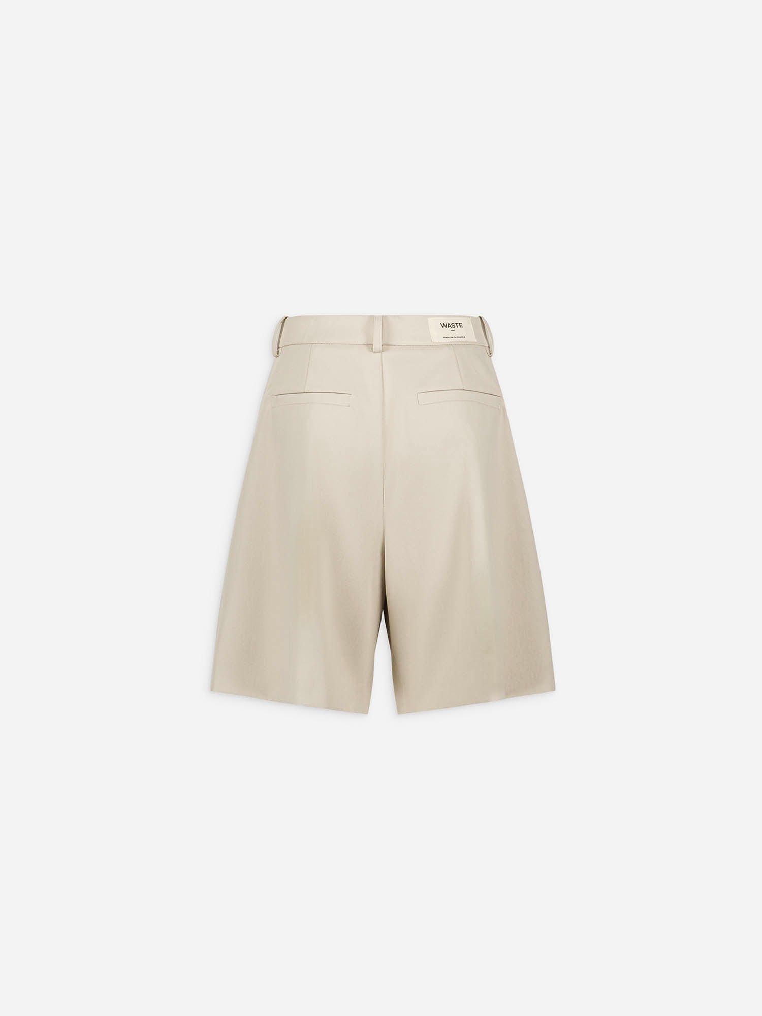 Bowery - Bermuda à Pinces Beige