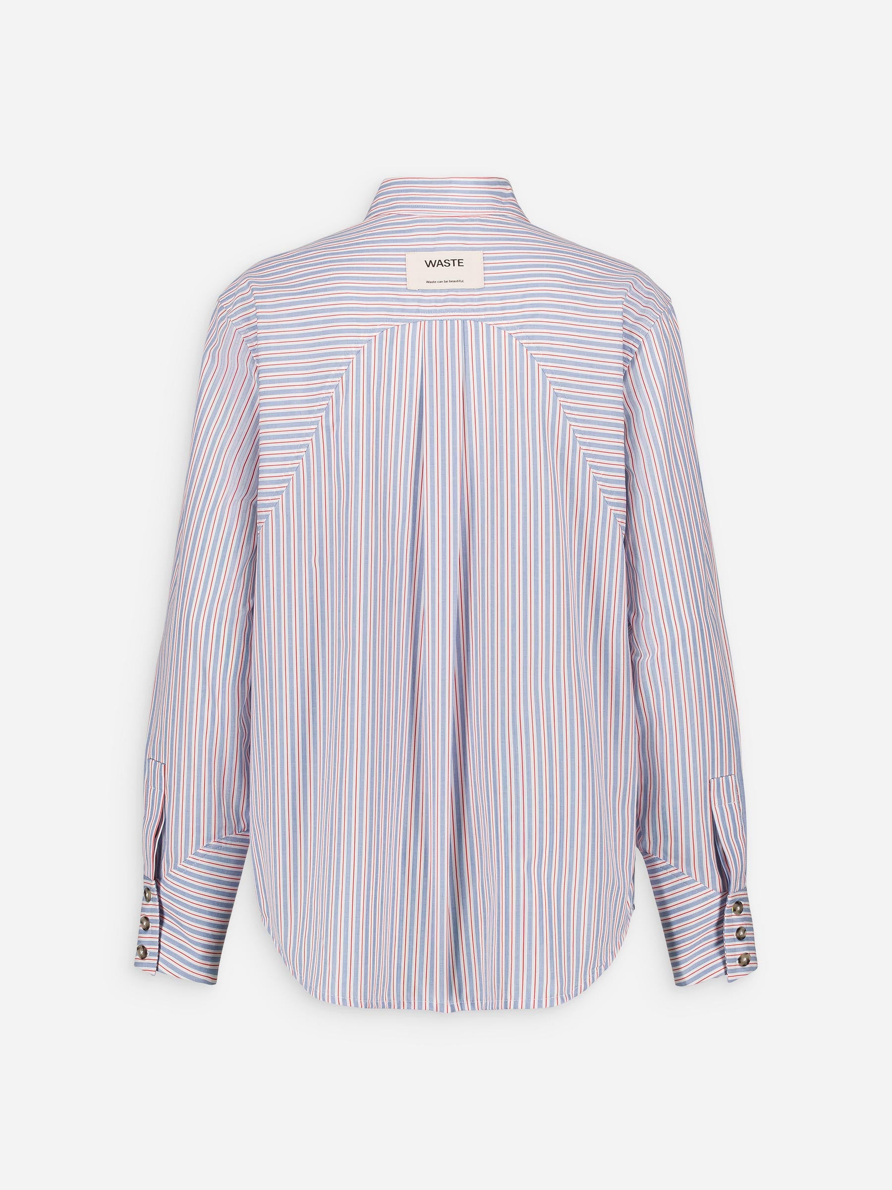 CALI Striped Cargo Overshirt