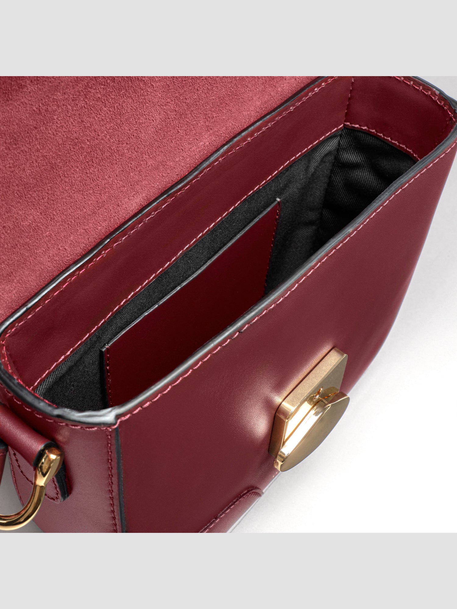 Burgundy FRANKIE Handbag