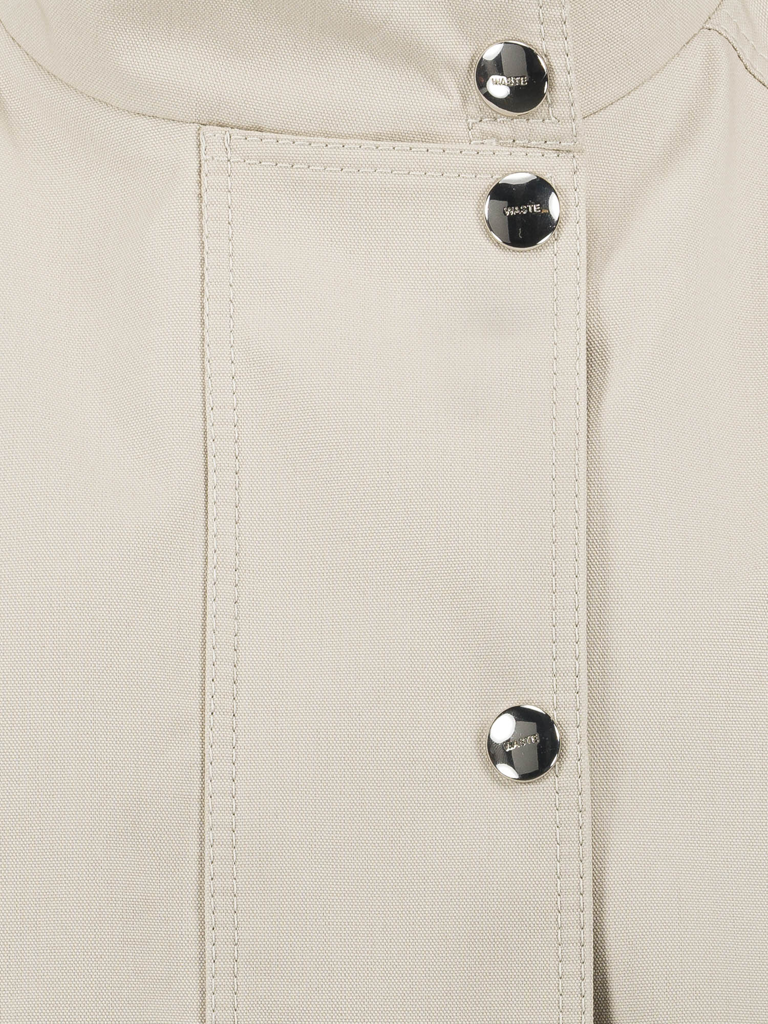 Perry - Veste Col Montant Beige