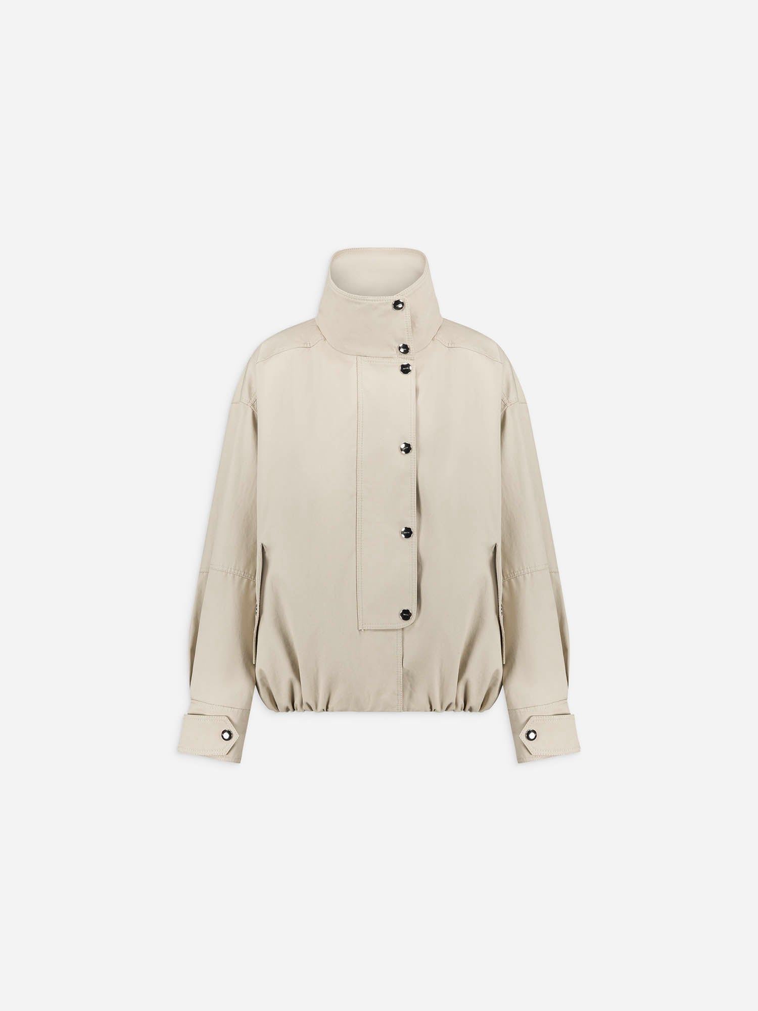 Perry - Veste Col Montant Beige