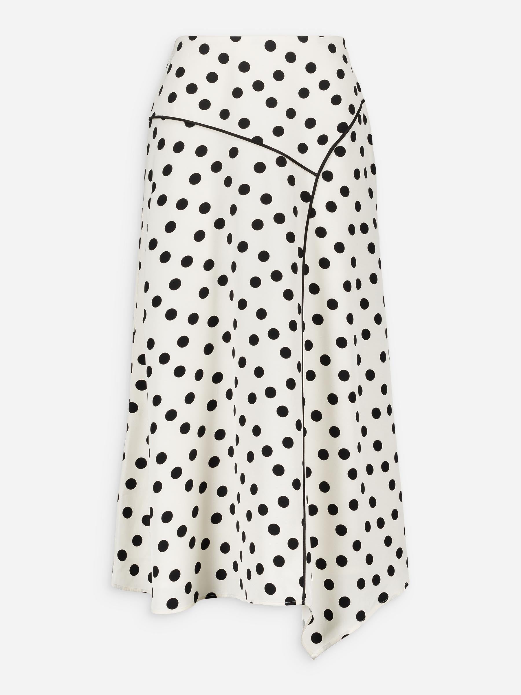 TRIBECA DOT PRINT SKIRT