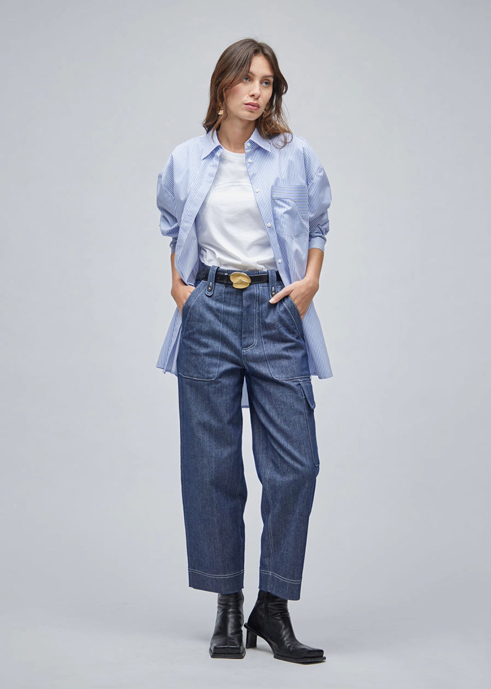 Milo - Black Leather Belt