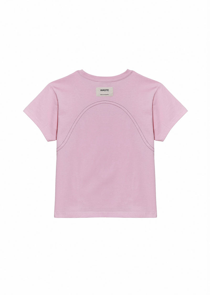 T-Shirt Rose CURVY